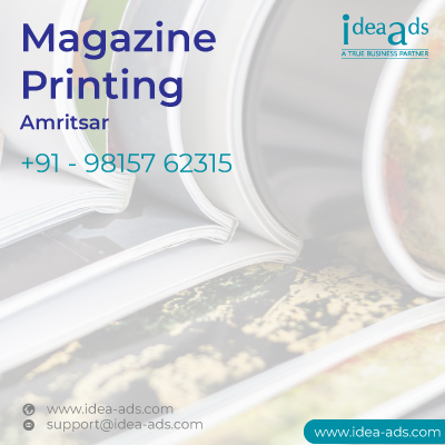 Magazine Printing Amritsar | Custom Magazine Printing Services Amritsar