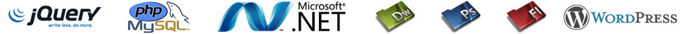 our website technologies
